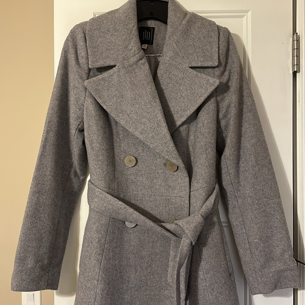 Gray Wool Coat - image 4